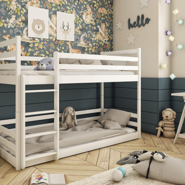 MINI Etagenbett Kinderbett Bodenbett in mehreren Größen und Farben