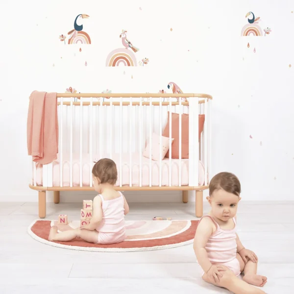 REGENBOGEN Kinderzimmer-Teppich