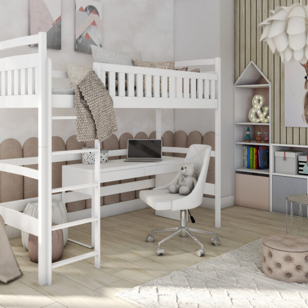 MIA Hochbett Kinderbett in mehreren Größen und Farben