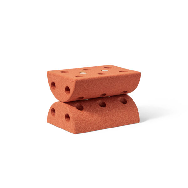 MODU® Bauspielzeug Kinderhocker orange