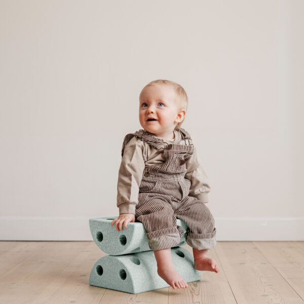 MODU® Bauspielzeug Kinderhocker mint