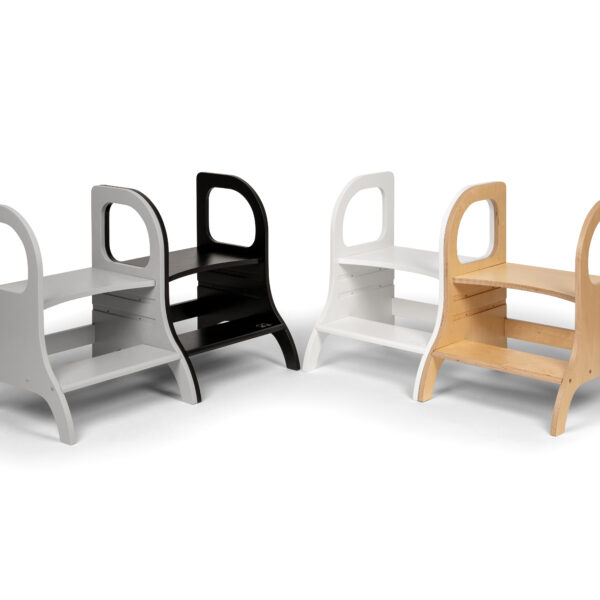 MIIMO® höhenverstellbarer Montessori Tritthocker
