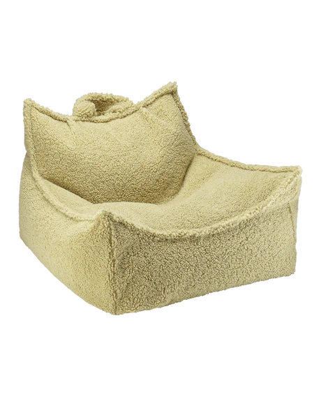 Sitzsack Sessel Teddystoff in 4 Farben