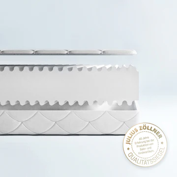 Julius Zöllner Kindermatratze BASIC Junior BIS 140x200 cm