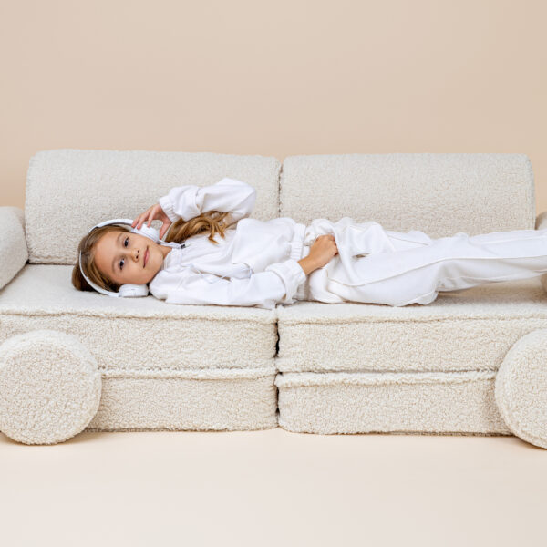 MeowBaby® Spielsofa Teddy 160 cm 10 Elemente in mehreren Farben