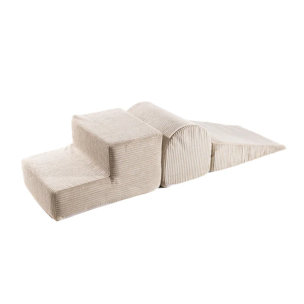 Modulares Schaumstoff-Spielset – 3 Elemente aus Cord, in mehreren Farben