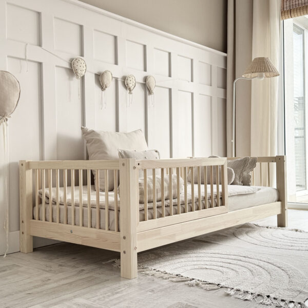BASIC ALTO Kinderbett natur in mehreren Größen (53 cm hoch)
