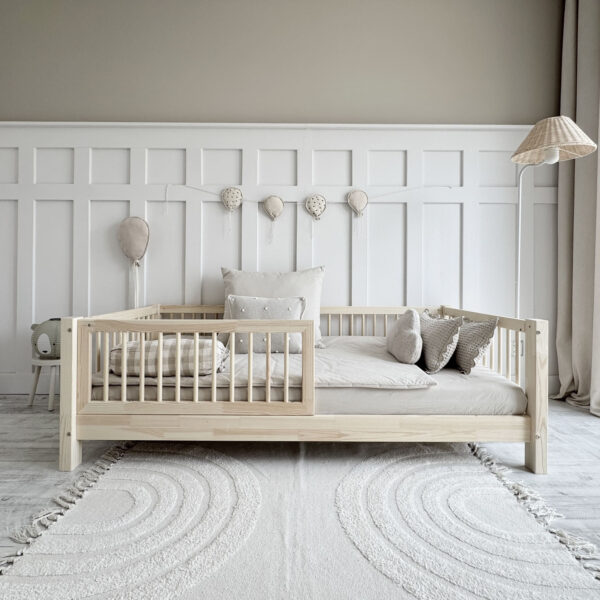 BASIC ALTO Kinderbett natur in mehreren Größen (53 cm hoch)