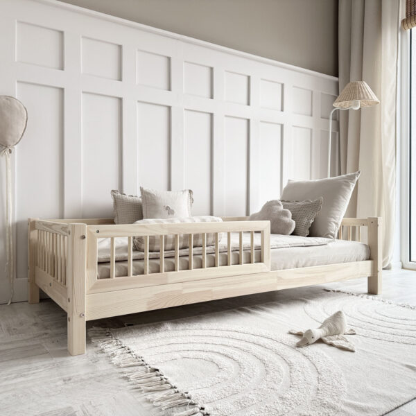 BASIC SLATS Kinderbett natur in mehreren Größen (46,5 cm hoch)