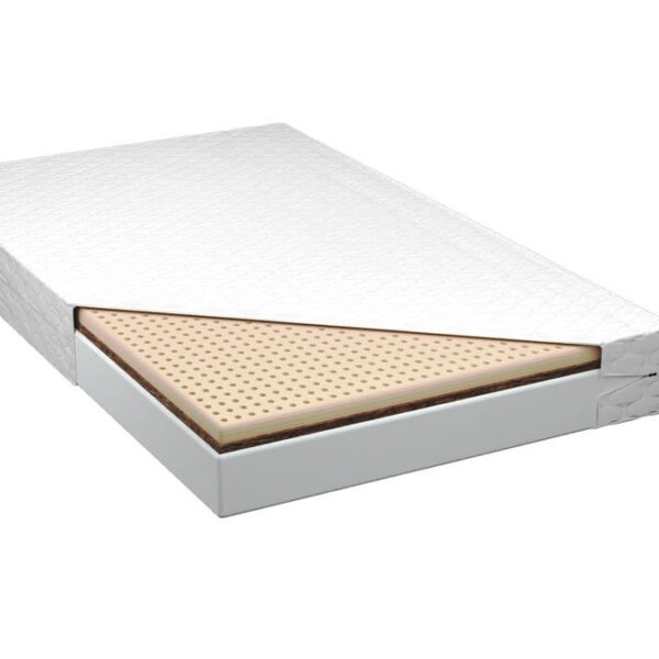 CINDY Kindermatratze mit Latex und Kokosmatte 90x200 cm