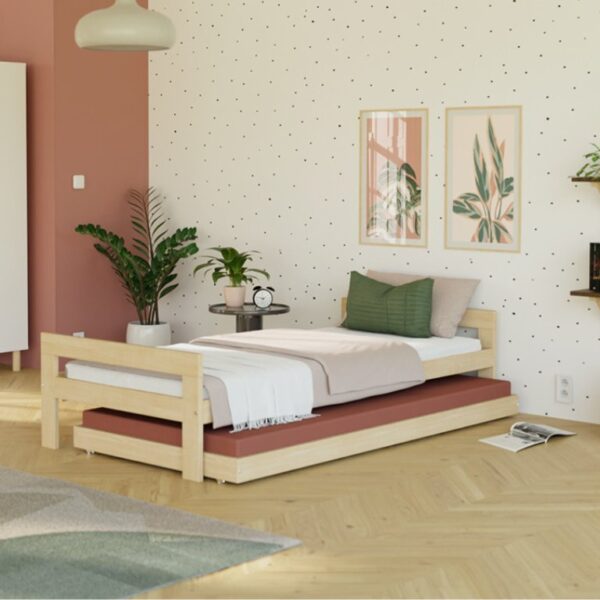 PLOTTY Ausziehbett 90 x 190 cm – flexibel für Mitschlafen & Besuch